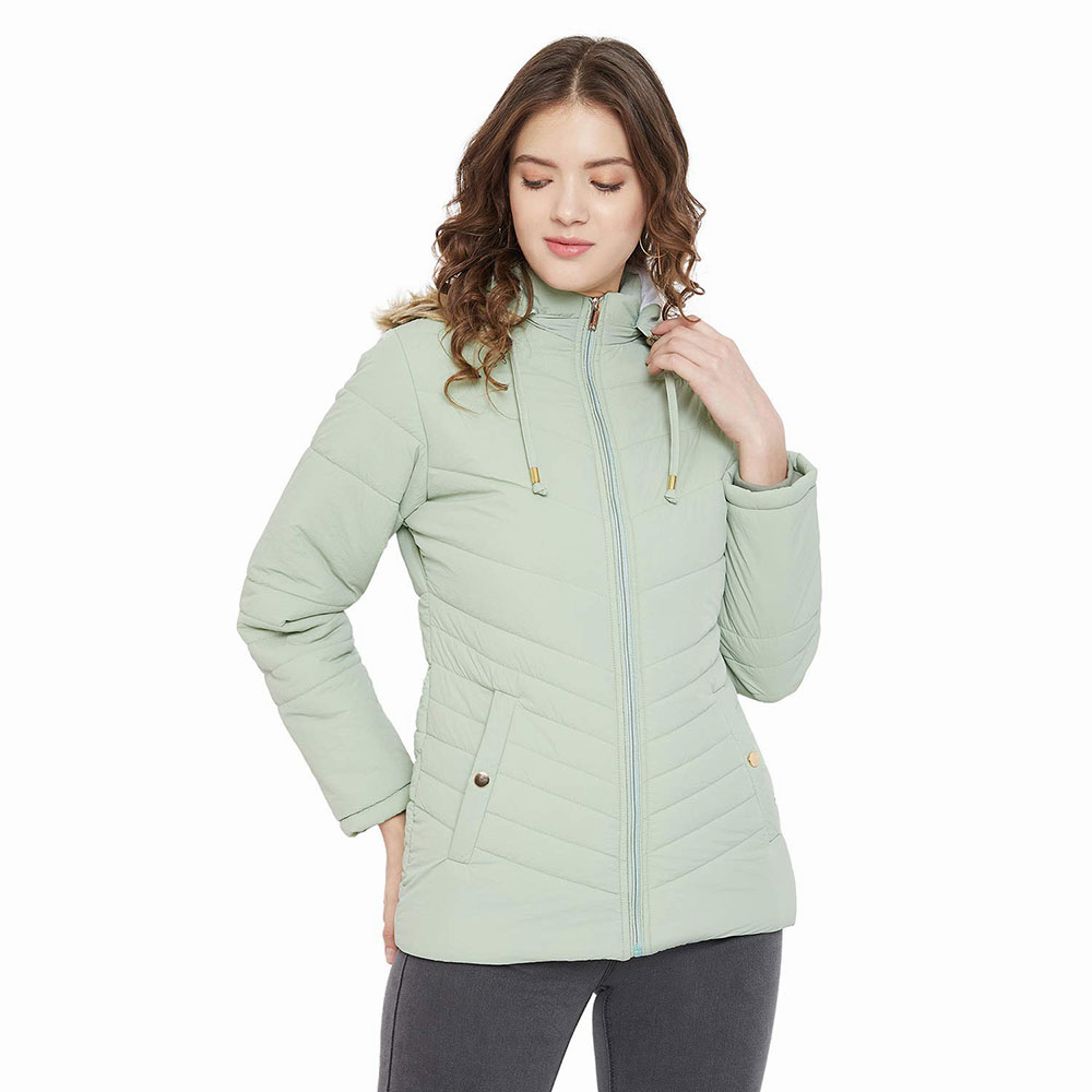 National Apparels Newest Stylish Fashion Womens Down Coat Customized Logo Down Jacket puffer jacket men custom logo